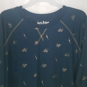 Harry Potter - Pajamas - Dark Teal & Gold
